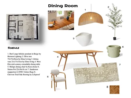 Assign 9 Dining room MB Interior Design Mood Board by Idesignstyle on Style Sourcebook