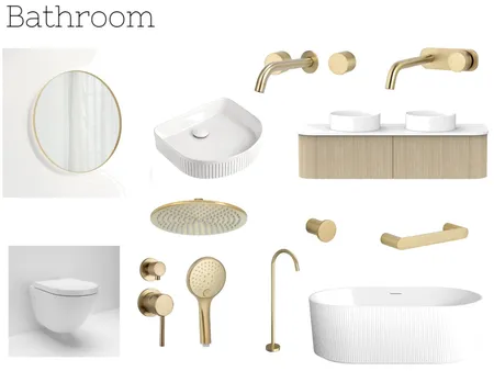 Bathroom v1 Interior Design Mood Board by MelinaRamsayDesign on Style Sourcebook
