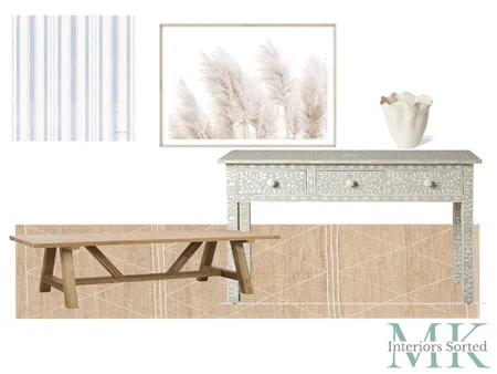 Sample - Coastal Entrance Hall Interior Design Mood Board by MK Interiors Sorted on Style Sourcebook