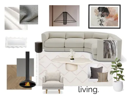 Living Room | Module 9 Interior Design Mood Board by t.moore3@bigpond.com on Style Sourcebook