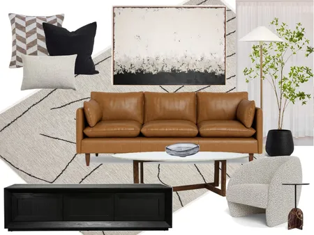 1002/35 tribune street lounge option one Interior Design Mood Board by tlaws on Style Sourcebook