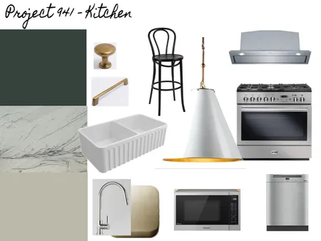Project 941 - Kitchen Interior Design Mood Board by jominnaclancy@gmail.com on Style Sourcebook