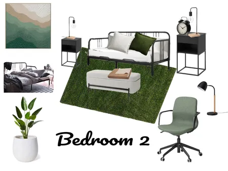 Lower Level Bedroom 2 Option 2 Interior Design Mood Board by Kylie W on Style Sourcebook
