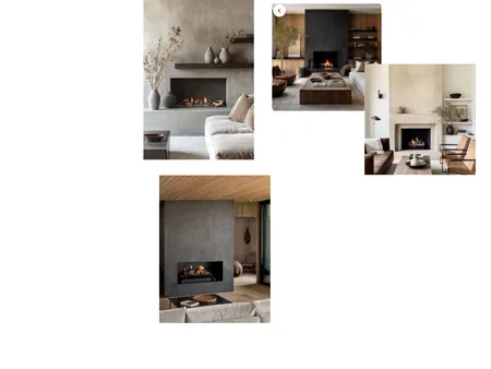 Fireplace Interior Design Mood Board by mechols on Style Sourcebook
