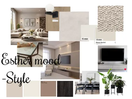 אסתר - ראשון לציון Interior Design Mood Board by Miritwm on Style Sourcebook
