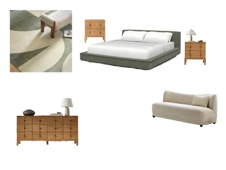 Upper Level Master Bedroom Option 3 Interior Design Mood Board by Kylie W on Style Sourcebook