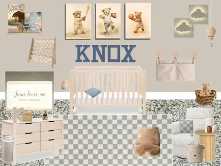 Knox nursery everything Interior Design Mood Board by AlexaWhitehurst on Style Sourcebook