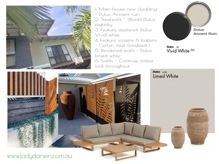 Coconut Grove sanctuary Interior Design Mood Board by Lady Darwin Design on Style Sourcebook