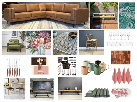 Living Room Option A Interior Design Mood Board by Bella Merrington Interior Designs on Style Sourcebook