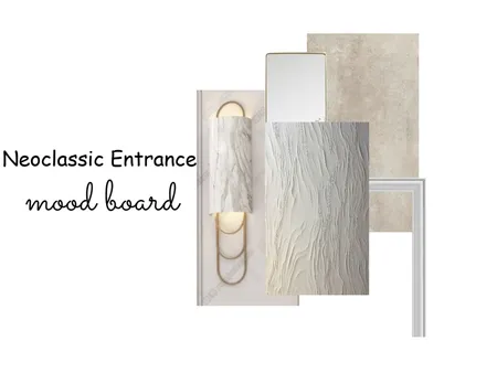 Neoclassical Entrance Interior Design Mood Board by tam3-2 on Style Sourcebook