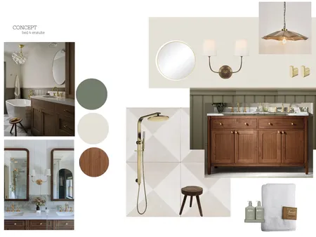 Bed 4 ensuite concept board Interior Design Mood Board by The Designers Project on Style Sourcebook