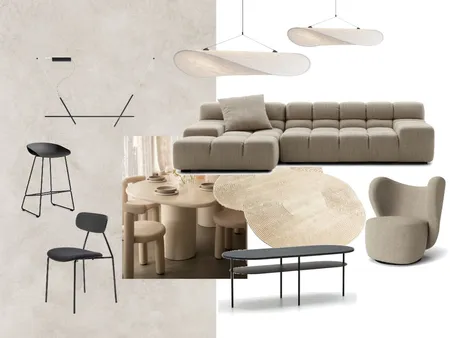 IDK Závěrečný projekt Interior Design Mood Board by lucbal on Style Sourcebook