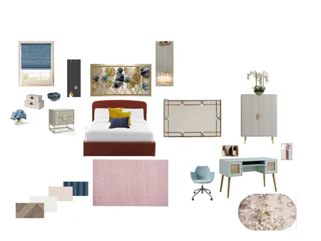 Study/Guest Room Interior Design Mood Board by Mmelinda85 on Style Sourcebook