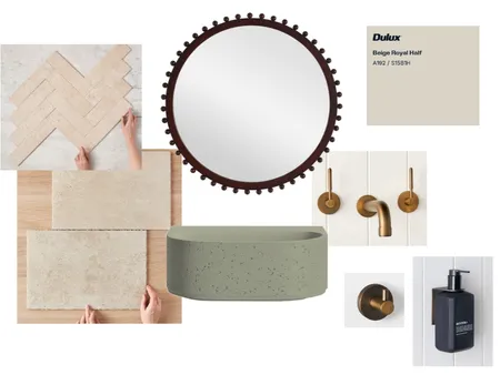 Powder Room Interior Design Mood Board by beckdickson on Style Sourcebook