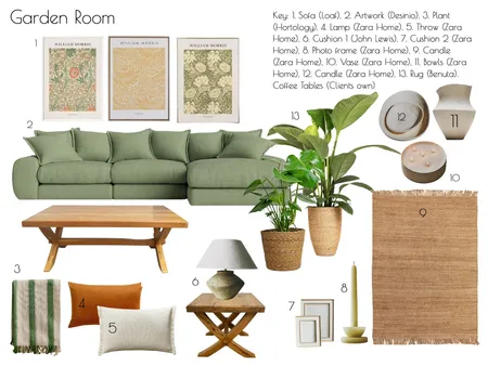 Garden Room Interior Design Mood Board by ehornby13 on Style Sourcebook
