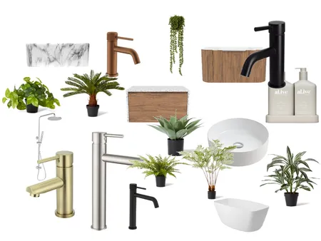 olis bathroom Interior Design Mood Board by CarlyH on Style Sourcebook