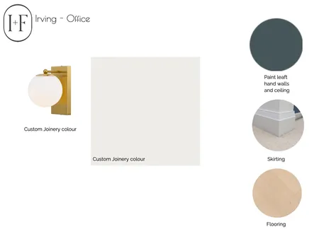 Irving - Office Interior Design Mood Board by Ivy + Finch Design on Style Sourcebook