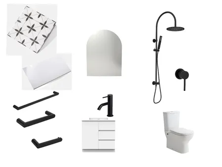 South Yarra Powder Room Interior Design Mood Board by Hilite Bathrooms on Style Sourcebook