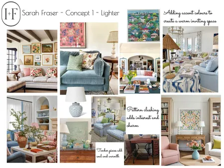 Sarah Fraser - Lighter concept Interior Design Mood Board by Ivy + Finch Design on Style Sourcebook