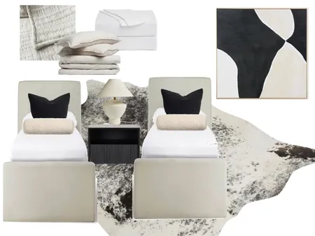 Nanango ski chalet - bedroom 2 /twin Interior Design Mood Board by tlaws on Style Sourcebook