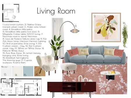 livingroom Interior Design Mood Board by MSP Styling & Design on Style Sourcebook