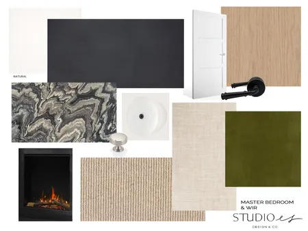 MASTER BEDROOM/WIR Interior Design Mood Board by Studio es Design and Co. on Style Sourcebook