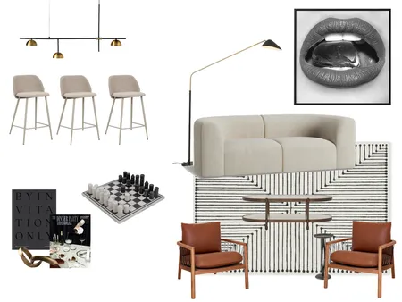 Sunshine Coast Billiard's Room Interior Design Mood Board by Eliza Grace Interiors on Style Sourcebook