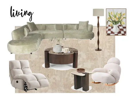 Living Room Moodboard Interior Design Mood Board by Grace Home Staging & Realty on Style Sourcebook