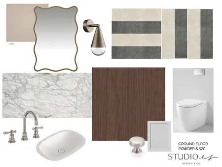 POWDER & WC Interior Design Mood Board by Studio es Design and Co. on Style Sourcebook