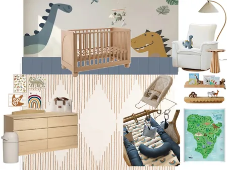 Boy Nursery Interior Design Mood Board by valentinang on Style Sourcebook