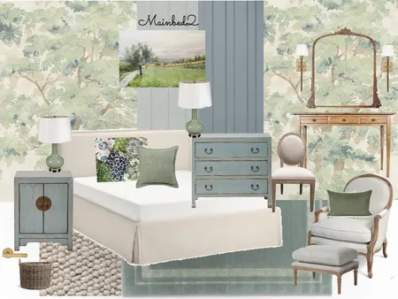 Ebrahim Main Bed 2 Interior Design Mood Board by Georgie Webber Interiors on Style Sourcebook
