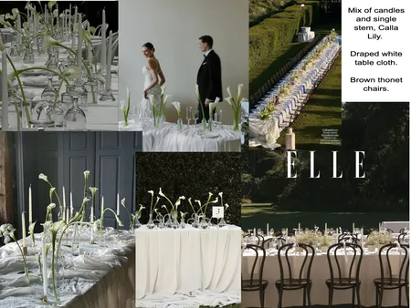 Wedding Table 2 Interior Design Mood Board by kristinamikrut@gmail.com on Style Sourcebook