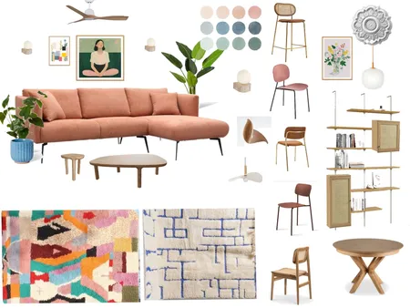 סלון מבט ראשי Interior Design Mood Board by michalwk on Style Sourcebook