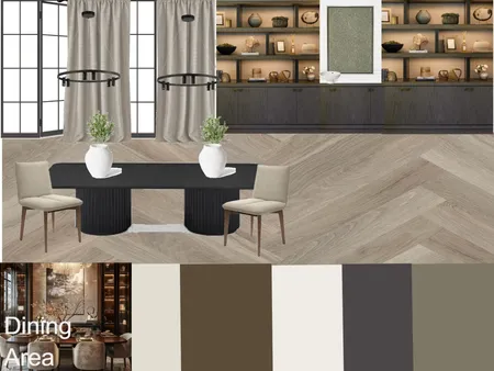 Dining area Colour board Interior Design Mood Board by ankegrey87 on Style Sourcebook