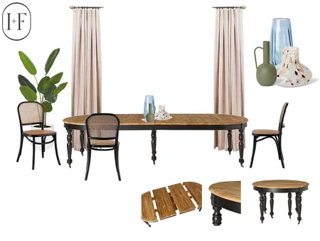 Fraser - Dining room Interior Design Mood Board by Ivy + Finch Design on Style Sourcebook