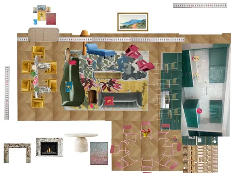 Great Room Space Planning Scale Interior Design Mood Board by dl2407 on Style Sourcebook