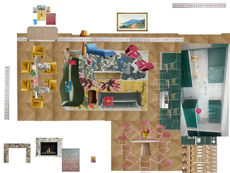 Great Room Space Planning Scale Interior Design Mood Board by dl2407 on Style Sourcebook