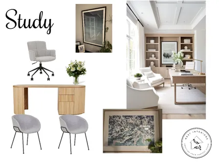 Study - 75 Romano Crescent, Iluka Interior Design Mood Board by Nest Interiors on Style Sourcebook