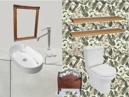 En Suite toilet Interior Design Mood Board by loudine on Style Sourcebook