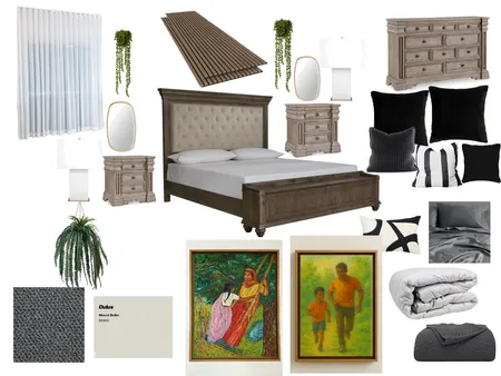Master Bedroom Alternate Interior Design Mood Board by alexk.gc24 on Style Sourcebook