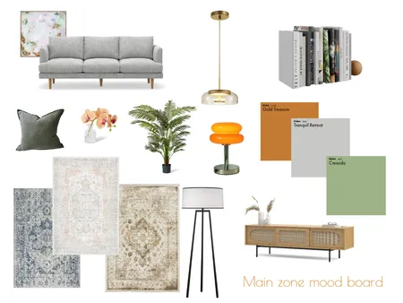 Main room Interior Design Mood Board by Zulaa on Style Sourcebook