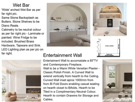 Reid Entertainment Unit Interior Design Mood Board by staged design on Style Sourcebook
