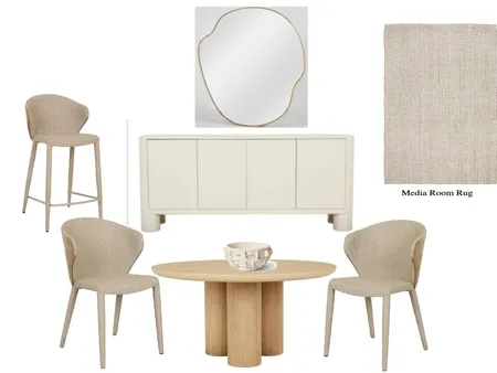 Simone- Dining Room Interior Design Mood Board by Redesign and Styled on Style Sourcebook