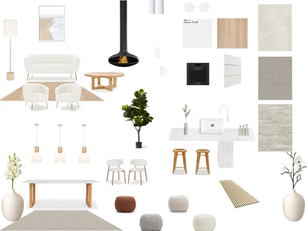 Japandi Kitchen v2_5 Interior Design Mood Board by viola.silec on Style Sourcebook