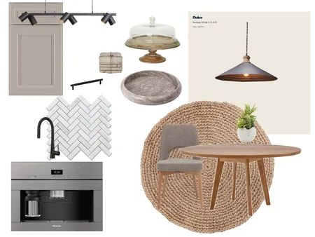 Grey Kitchen and Dinning Interior Design Mood Board by theresa_maris on Style Sourcebook