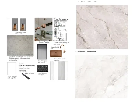 T4 Stone Benchtops Interior Design Mood Board by staged design on Style Sourcebook