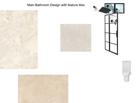 Lindies Residence - Neutral Color scheme bathroom Interior Design Mood Board by Asma Murekatete on Style Sourcebook