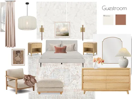 Guestroom - Selections Interior Design Mood Board by moneil on Style Sourcebook