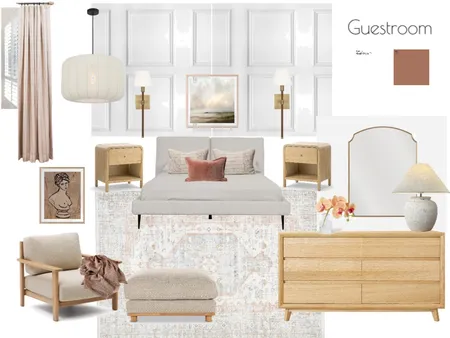Guestroom - Selections Interior Design Mood Board by moneil on Style Sourcebook