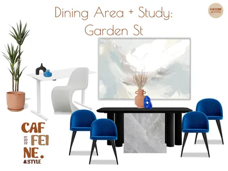 Dining Room/Study Area - Garden St Interior Design Mood Board by Caffeine and Style Interiors - Shakira on Style Sourcebook
